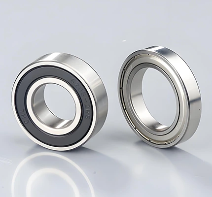 Malalim na groove ball bearings na may isang snap ring groove