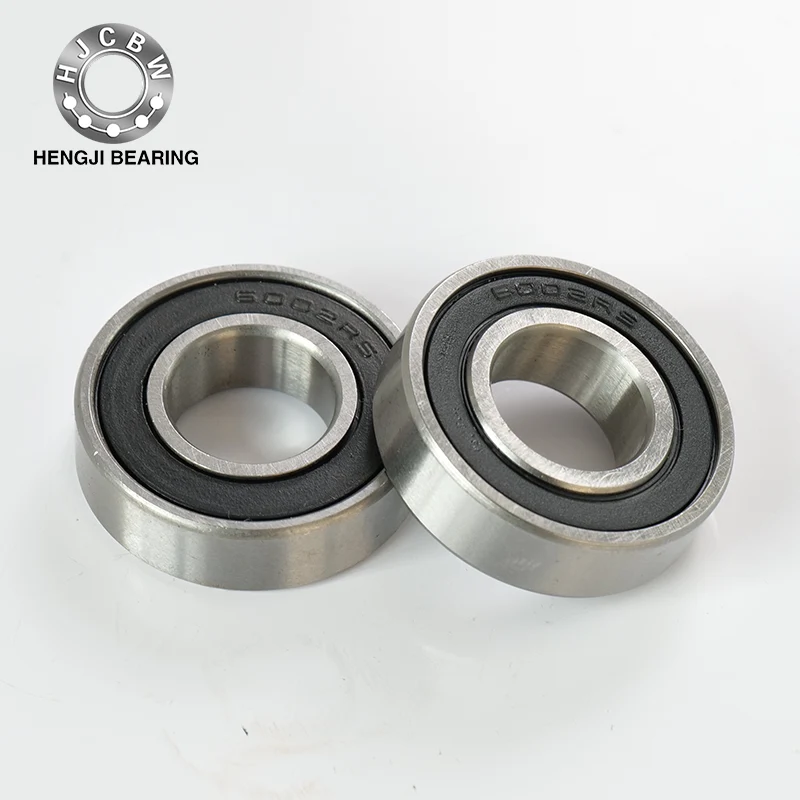 6002rs Malalim na Groove Ball Bearings na may isang Snap Ring Groove