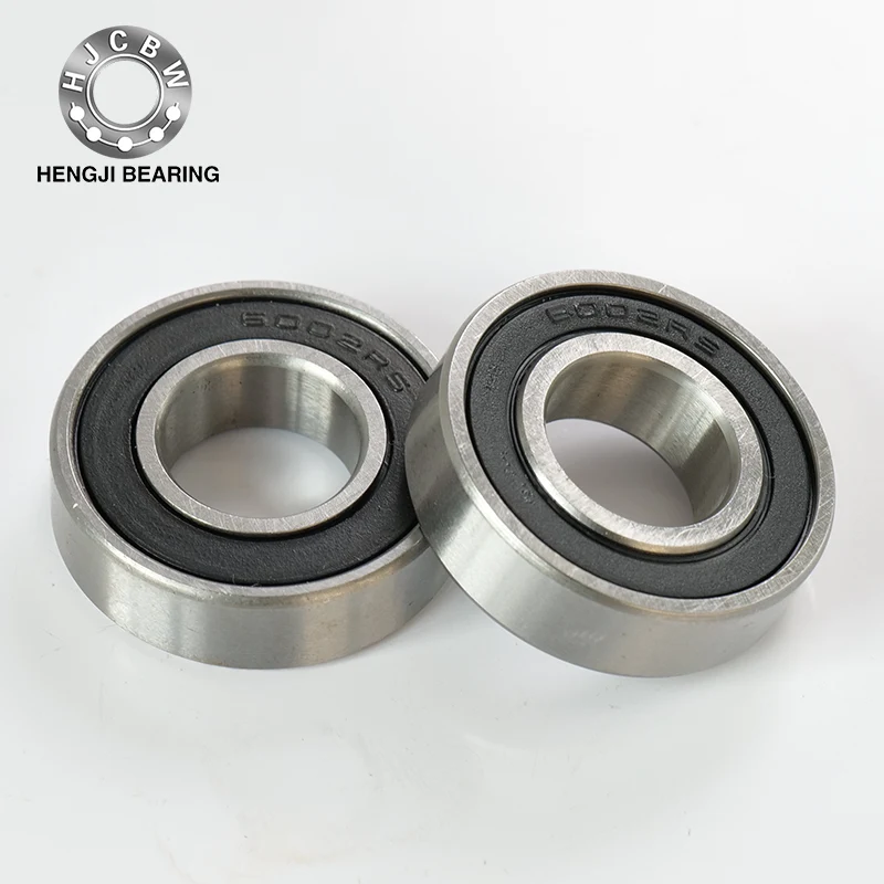 6002rs solong hilera malalim na groove ball bearings na may pagpuno ng mga puwang