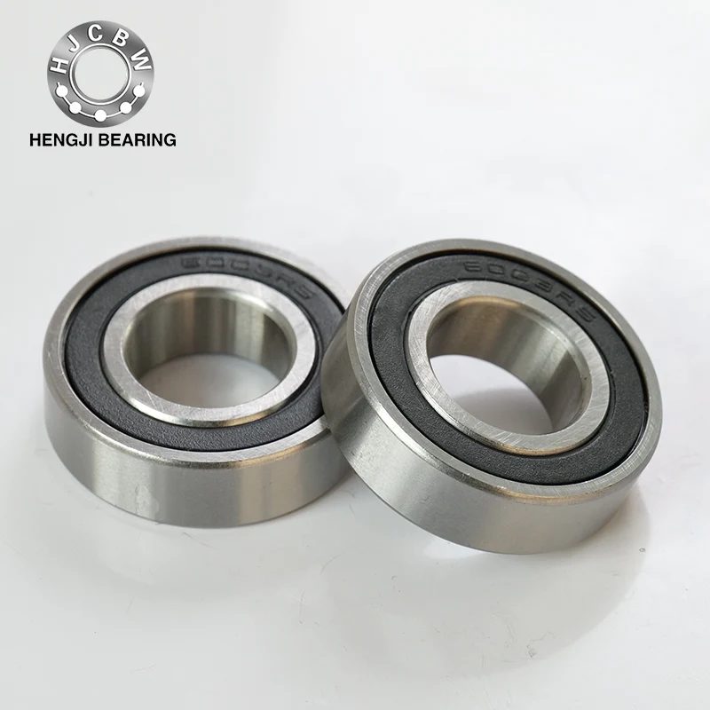 6003rs Malalim na Groove Ball Bearings na may isang Snap Ring Groove