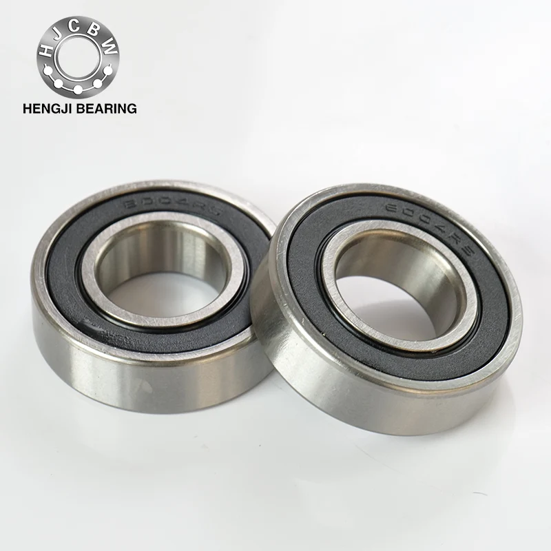 6004rs Malalim na Groove Ball Bearings na may isang Snap Ring Groove