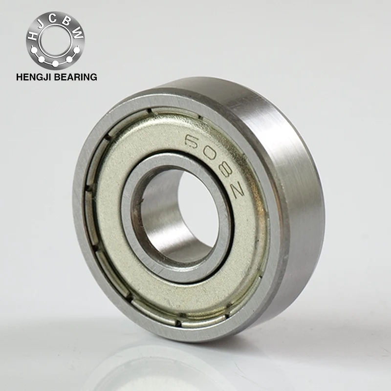 608z Malalim na Groove Ball Bearings na may isang Snap Ring Groove