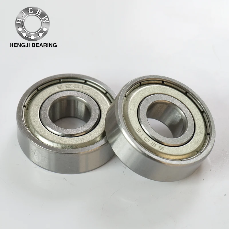 6201Z Malalim na Groove Ball Bearings na may isang Snap Ring Groove