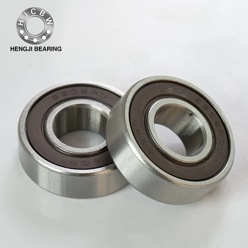 6202rs solong hilera malalim na groove ball bearings na may pagpuno ng mga puwang