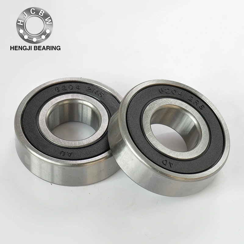 6204 2rs malalim na mga bearings ng bola na may selyo