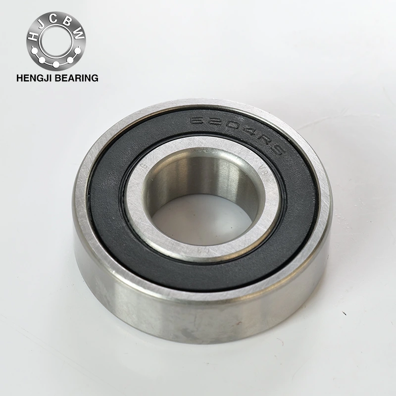 6204rs malalim na mga bearings ng bola na may selyo