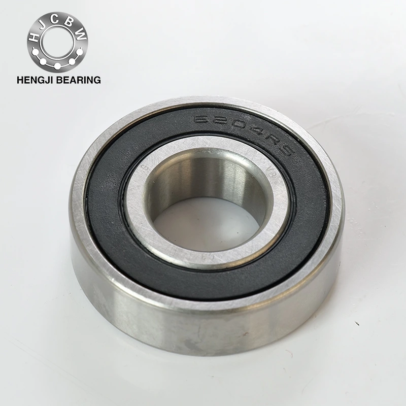 6204rs malalim na mga bearings ng bola na may kalasag