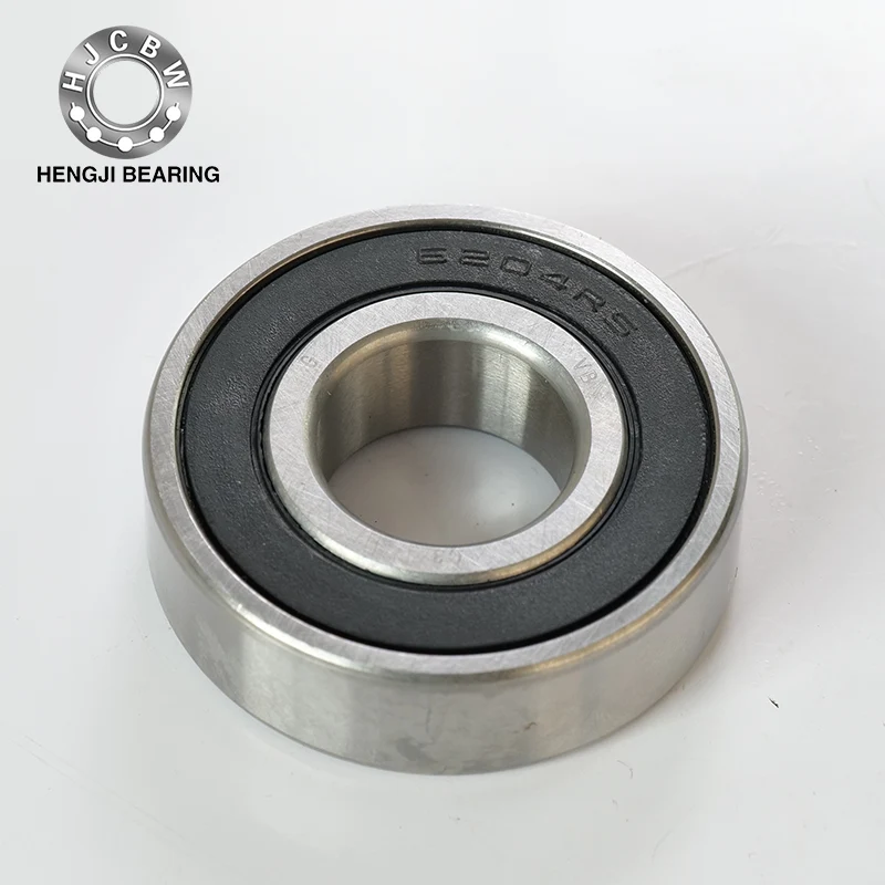 6204rs solong hilera malalim na groove ball bearings na may pagpuno ng mga puwang