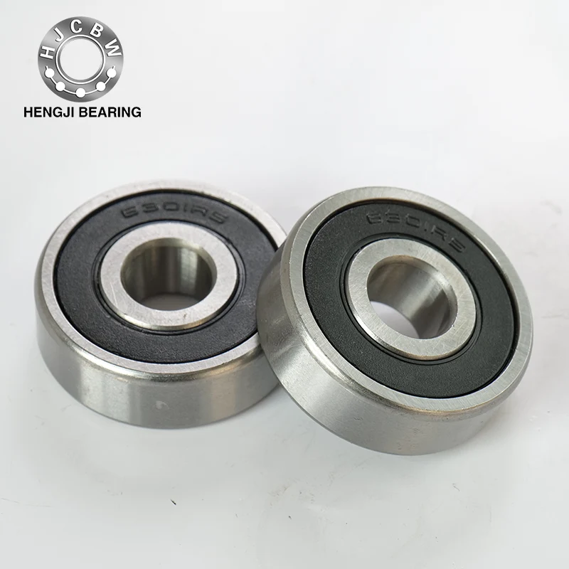 6301rs Malalim na Groove Ball Bearings na may isang Snap Ring Groove