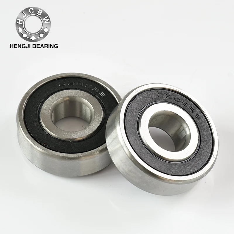 6302rs Malalim na Groove Ball Bearings na may isang Snap Ring Groove